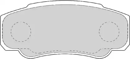 Комплект тормозных колодок, дисковый тормоз ABEX купить