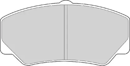 Комплект тормозных колодок, дисковый тормоз ABEX купить