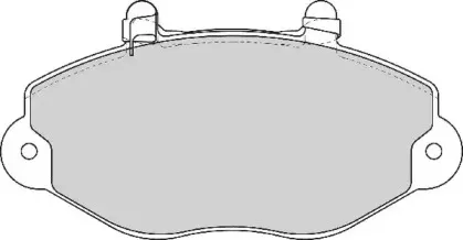 Комплект тормозных колодок, дисковый тормоз ABEX купить