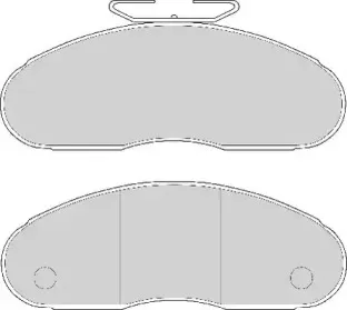 Комплект тормозных колодок, дисковый тормоз ABEX купить