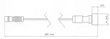 Сигнализатор, износ тормозных колодок ABEX купить
