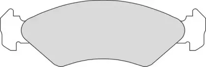 Комплект тормозных колодок, дисковый тормоз DURON купить