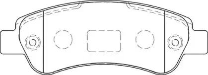 Комплект тормозных колодок, дисковый тормоз DURON купить