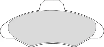 Комплект тормозных колодок, дисковый тормоз DURON купить