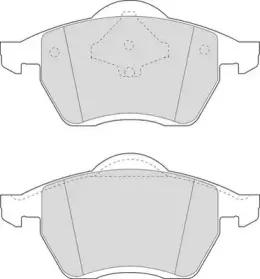 Комплект тормозных колодок, дисковый тормоз DURON купить