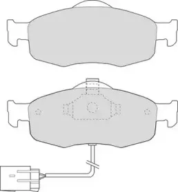 Комплект тормозных колодок, дисковый тормоз DURON купить