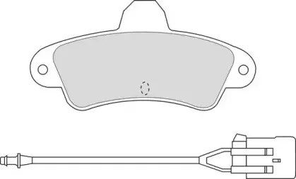 Комплект тормозных колодок, дисковый тормоз DURON купить
