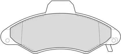 Комплект тормозных колодок, дисковый тормоз DURON купить