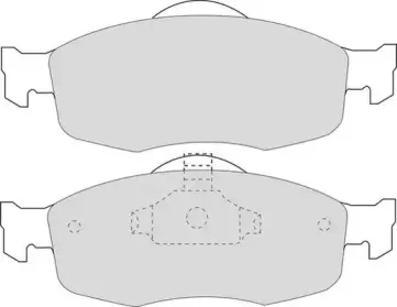 Комплект тормозных колодок, дисковый тормоз DURON купить