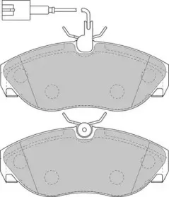 Комплект тормозных колодок, дисковый тормоз DURON купить