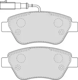Комплект тормозных колодок, дисковый тормоз DURON купить