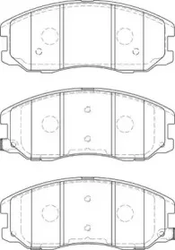 Комплект тормозных колодок, дисковый тормоз DURON купить