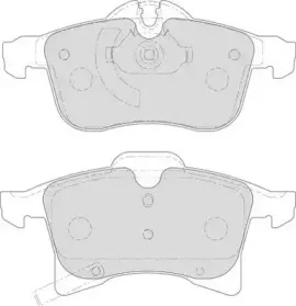 Комплект тормозных колодок, дисковый тормоз DURON купить