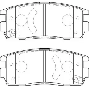 Комплект тормозных колодок, дисковый тормоз DURON купить