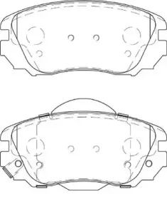 Комплект тормозных колодок, дисковый тормоз DURON купить