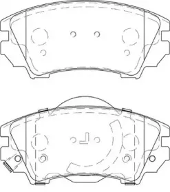 Комплект тормозных колодок, дисковый тормоз DURON купить