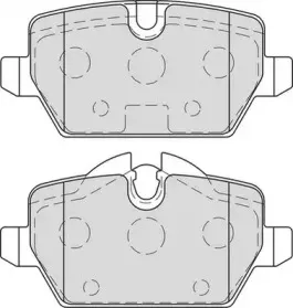 Комплект тормозных колодок, дисковый тормоз DURON купить