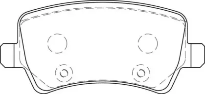 Комплект тормозных колодок, дисковый тормоз DURON купить