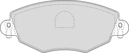 Комплект тормозных колодок, дисковый тормоз DURON купить