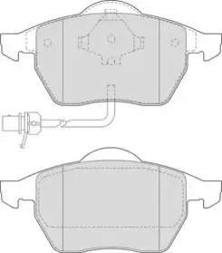 Комплект тормозных колодок, дисковый тормоз DURON купить