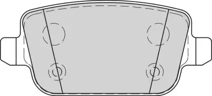Комплект тормозных колодок, дисковый тормоз DURON купить