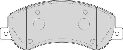 Комплект тормозных колодок, дисковый тормоз DURON купить