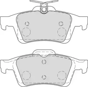 Комплект тормозных колодок, дисковый тормоз DURON купить