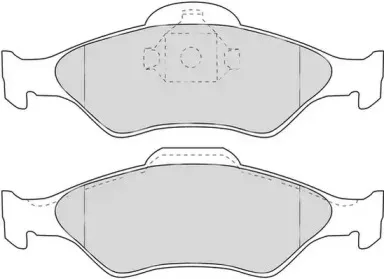 Комплект тормозных колодок, дисковый тормоз DURON купить