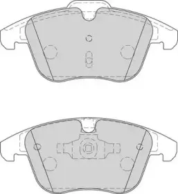 Комплект тормозных колодок, дисковый тормоз DURON купить