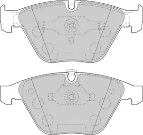 Комплект тормозных колодок, дисковый тормоз DURON купить