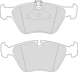 Комплект тормозных колодок, дисковый тормоз DURON купить