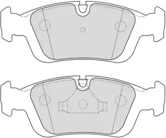 Комплект тормозных колодок, дисковый тормоз DURON купить