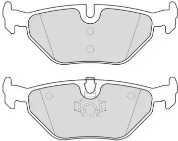 Комплект тормозных колодок, дисковый тормоз DURON купить