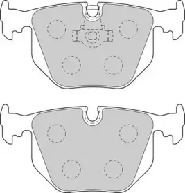 Комплект тормозных колодок, дисковый тормоз DURON купить