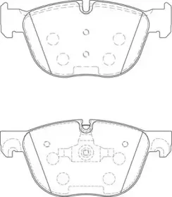 Комплект тормозных колодок, дисковый тормоз DURON купить