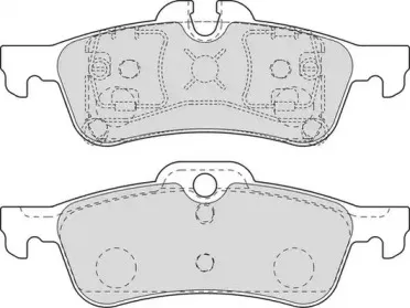 Комплект тормозных колодок, дисковый тормоз DURON купить