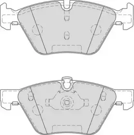 Комплект тормозных колодок, дисковый тормоз DURON купить