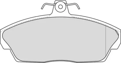 Комплект тормозных колодок, дисковый тормоз DURON купить