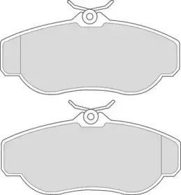 Комплект тормозных колодок, дисковый тормоз DURON купить