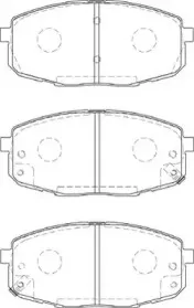 Комплект тормозных колодок, дисковый тормоз DURON купить