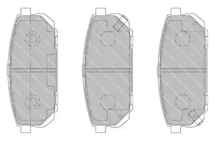 Комплект тормозных колодок, дисковый тормоз DURON купить