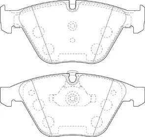 Комплект тормозных колодок, дисковый тормоз DURON купить