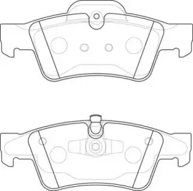Комплект тормозных колодок, дисковый тормоз DURON купить