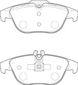 Комплект тормозных колодок, дисковый тормоз DURON купить