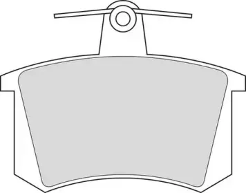 Комплект тормозных колодок, дисковый тормоз DURON купить