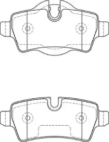 Комплект тормозных колодок, дисковый тормоз DURON купить