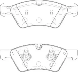 Комплект тормозных колодок, дисковый тормоз DURON купить