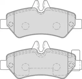 Комплект тормозных колодок, дисковый тормоз DURON купить