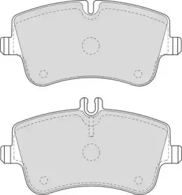 Комплект тормозных колодок, дисковый тормоз DURON купить