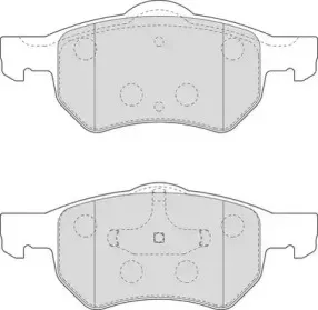 Комплект тормозных колодок, дисковый тормоз DURON купить